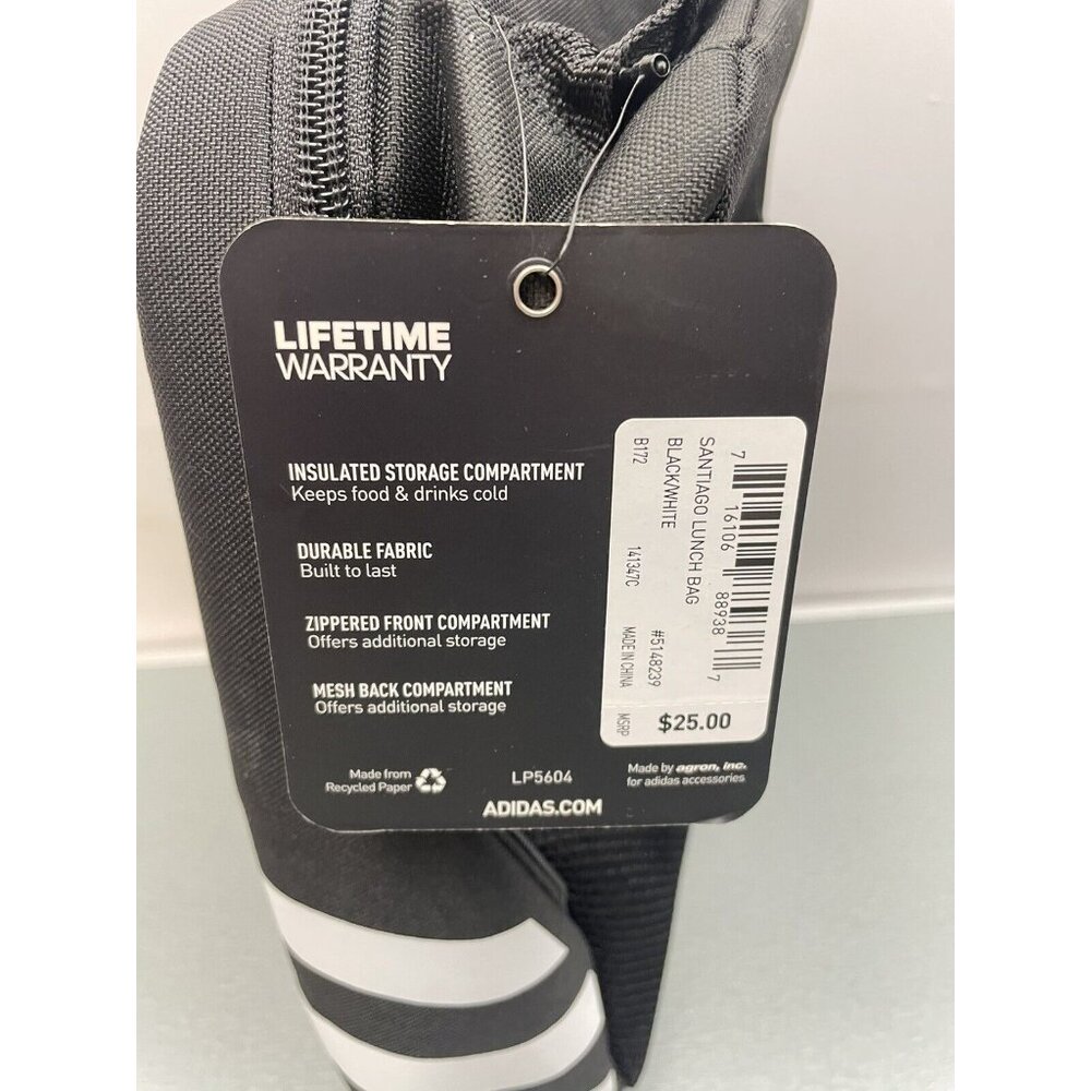 ADIDAS NEW SANTIAGO INSULATED LUNCH BAG - Picture 2 of 10